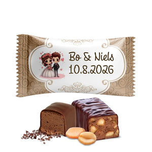 #N343L Chocoladebonbons met eigen tekst