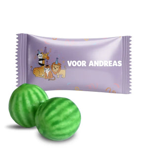 #B407E Kauwgom met eigen tekst