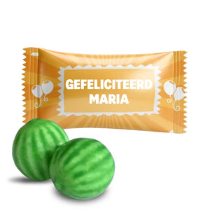 #N424L Kauwgom met eigen tekst