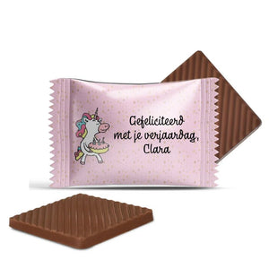 #N51L Mini chocolaatjes met tekst