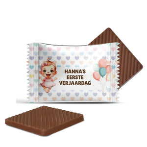 #B56E Mini chocolaatjes met eigen tekst