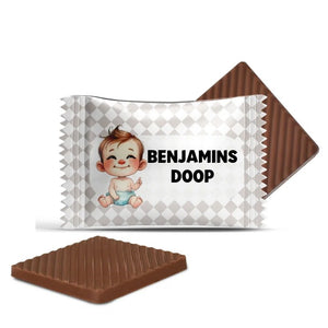 #N64L Mini chocolaatjes met tekst