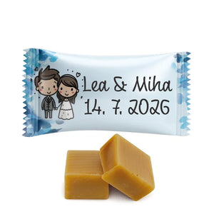 #S148E Karamelni bonboni Excellence z lastnim besedilom