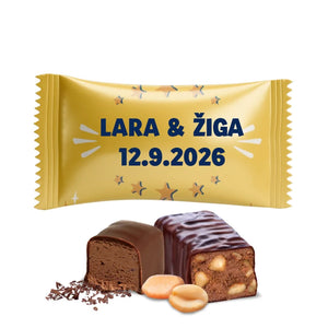 #S301E Čokoladni bonboni z lastnim besedilom