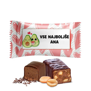 #S303E Čokoladni bonboni z lastnim besedilom