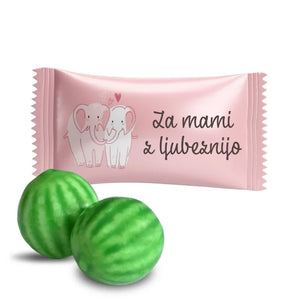 #S418E Žvečilni gumi z lastnim besedilom