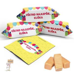#051 KARAMELKY S VLASTNÝM TEXTOM