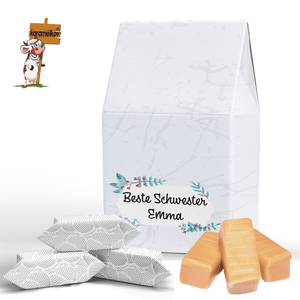 #007 Karamellbonbons in der Schachtel