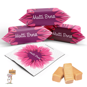 #018 Karamellbonbons mit Text