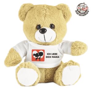#002 Teddybär mit Text
