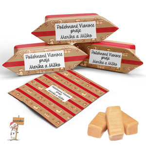 #109 KARAMELKY S VLASTNÝM TEXTOM