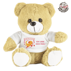 #009 Teddybär mit Text