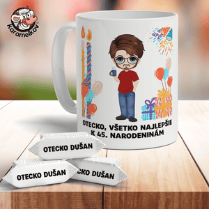 #2150 KARAMELKY V HRNČEKU S VLASTNÝM TEXTOM