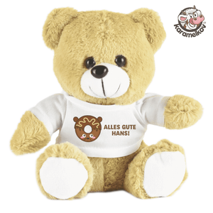 #001 Teddybär mit Text